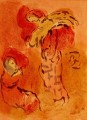 Ruth Gleaning contemporáneo Marc Chagall